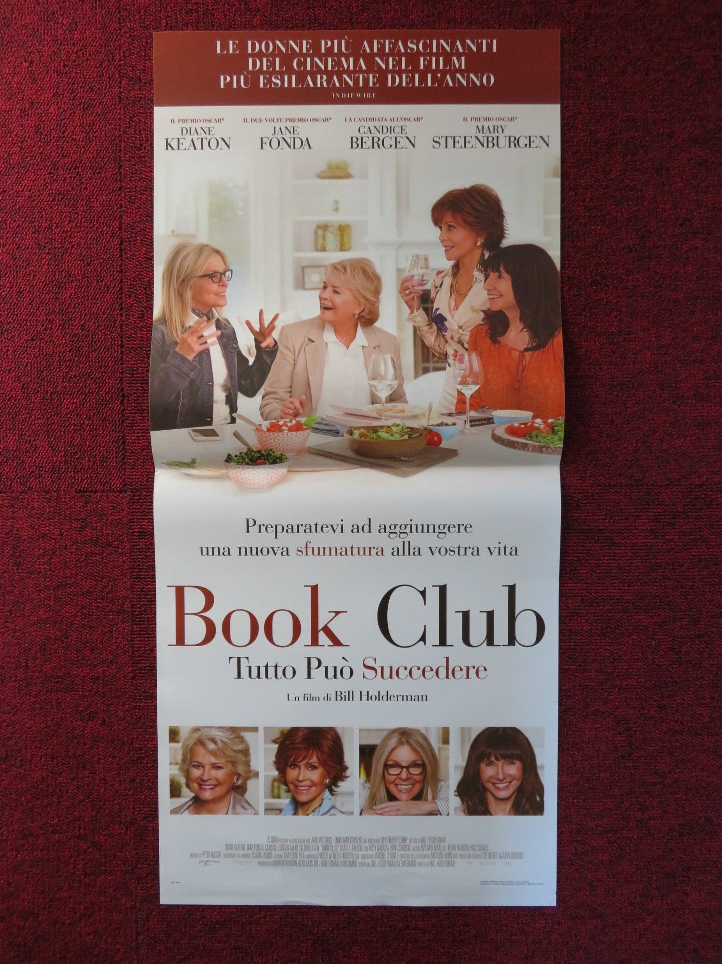 BOOK CLUB ITALIAN LOCANDINA POSTER DIANE KEATON JANE FONDA 2018 Rendezvous Cinema Movie posters
