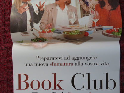 BOOK CLUB ITALIAN LOCANDINA POSTER DIANE KEATON JANE FONDA 2018 Rendezvous Cinema Movie posters