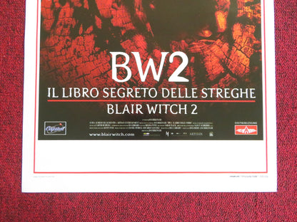 BOOK OF SHADOWS: BLAIR WITCH 2 ITALIAN LOCANDINA POSTER KURT LODER 2000 Rendezvous Cinema Movie posters