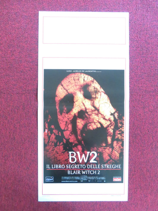 BOOK OF SHADOWS: BLAIR WITCH 2 ITALIAN LOCANDINA POSTER KURT LODER 2000 Rendezvous Cinema Movie posters