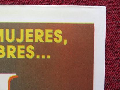 BOOM BOOM SPANISH ONE SHEET FOLDED POSTER VIKTOR LAZIO SERGI MATEU 1990 Movie posters