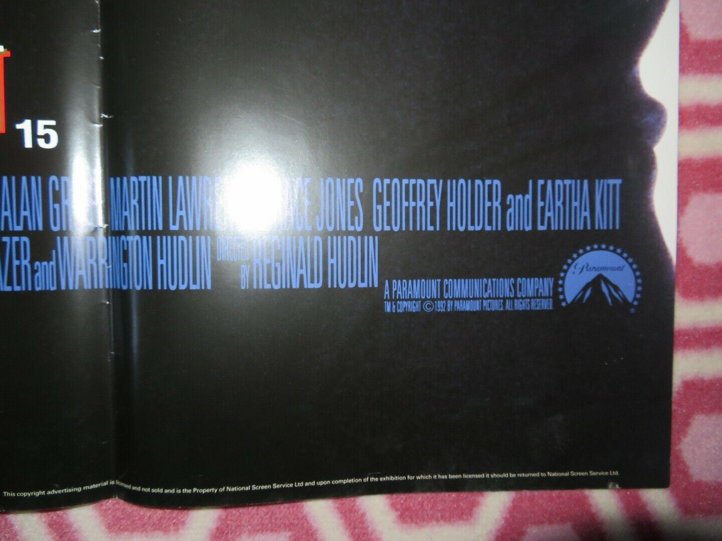 BOOMERANG BRITISH QUAD (30"x40") POSTER EDDIE MURPHY HALLE BERRY MARTIN LAWRENCE Rendezvous Cinema Movie posters