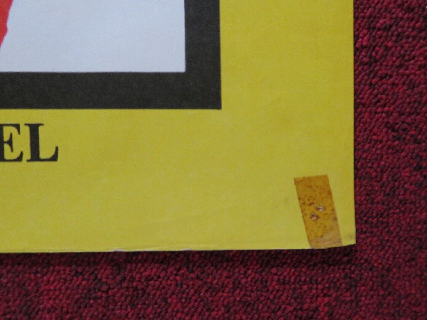 BOOMERANG SPANISH ROLLED POSTER ALAIN DELON CARLA GRAVINA 1976 Movie posters