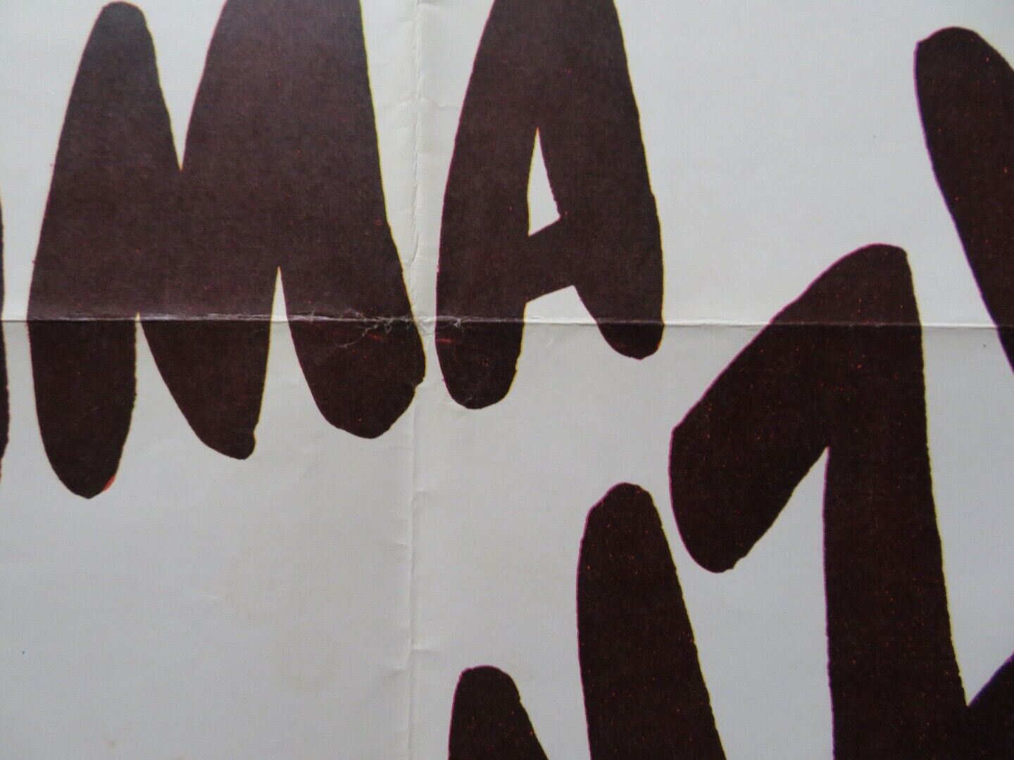 BOOMERANG SPANISH ROLLED POSTER ALAIN DELON CARLA GRAVINA 1976 Movie posters