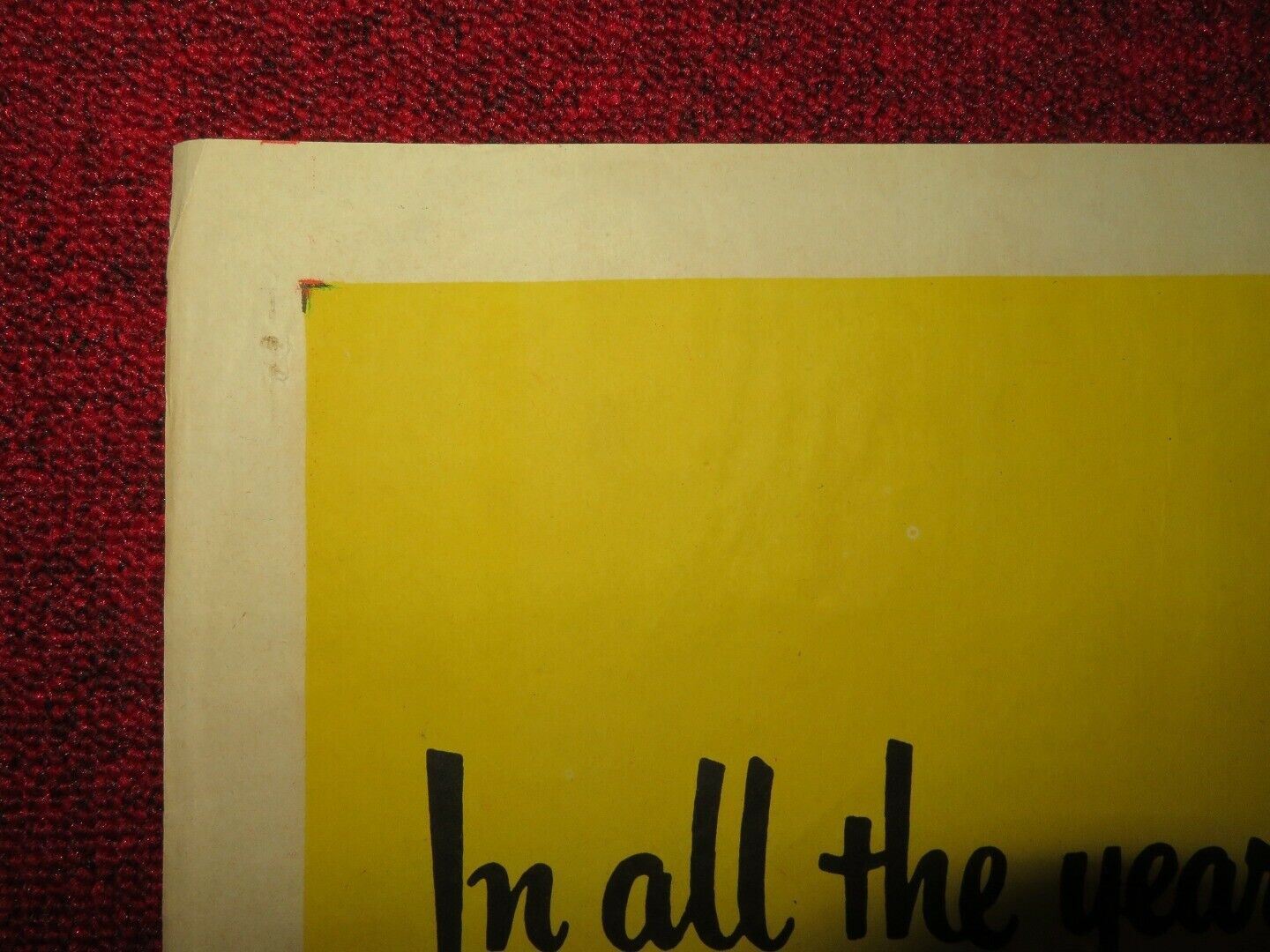 BOOTS MALONE FOLDED US ONE SHEET POSTER WILLIAM HOLDEN JOHNNY STEWART 1951 Movie posters