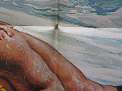 BORA BORA FOLDED US ONE SHEET POSTER HAYDEE POLITOFF CORRADO PANI 1970 Movie posters