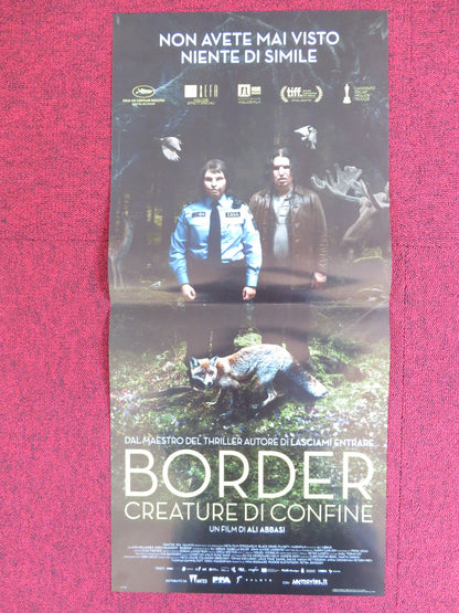 BORDER ITALIAN LOCANDINA POSTER EVA MELANDER EERO MILONOFF 2018 Rendezvous Cinema Movie posters