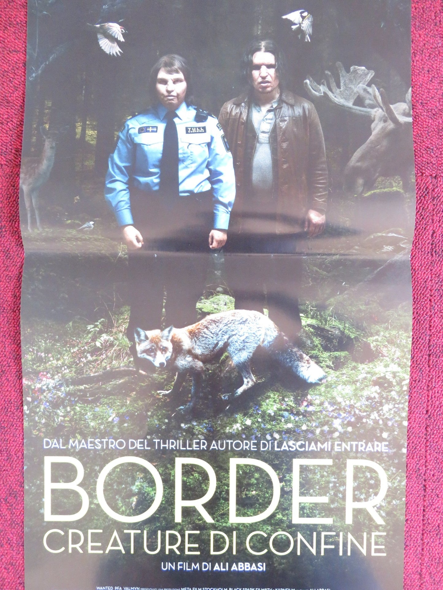 BORDER ITALIAN LOCANDINA POSTER EVA MELANDER EERO MILONOFF 2018 Rendezvous Cinema Movie posters