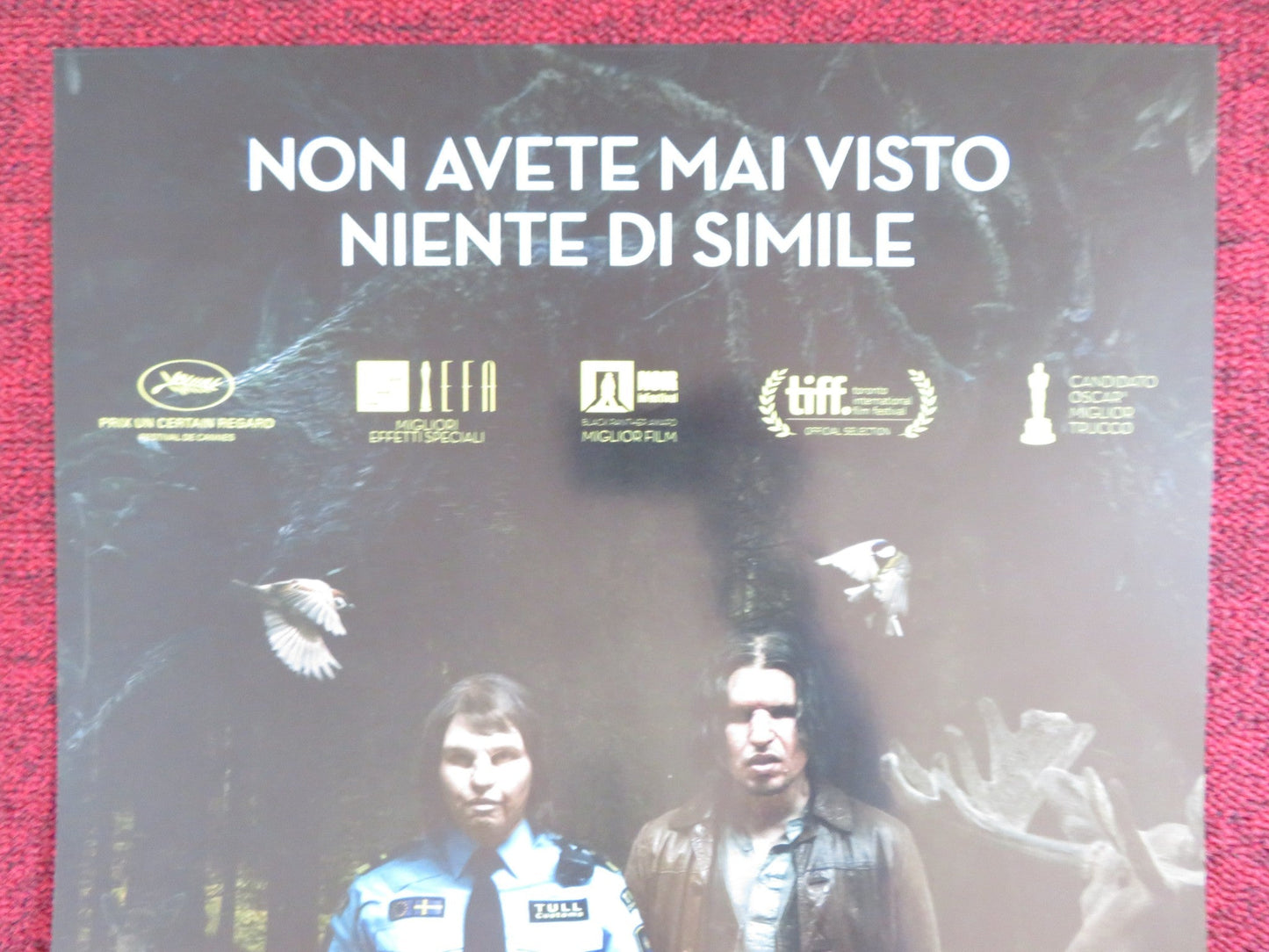 BORDER ITALIAN LOCANDINA POSTER EVA MELANDER EERO MILONOFF 2018 Rendezvous Cinema Movie posters