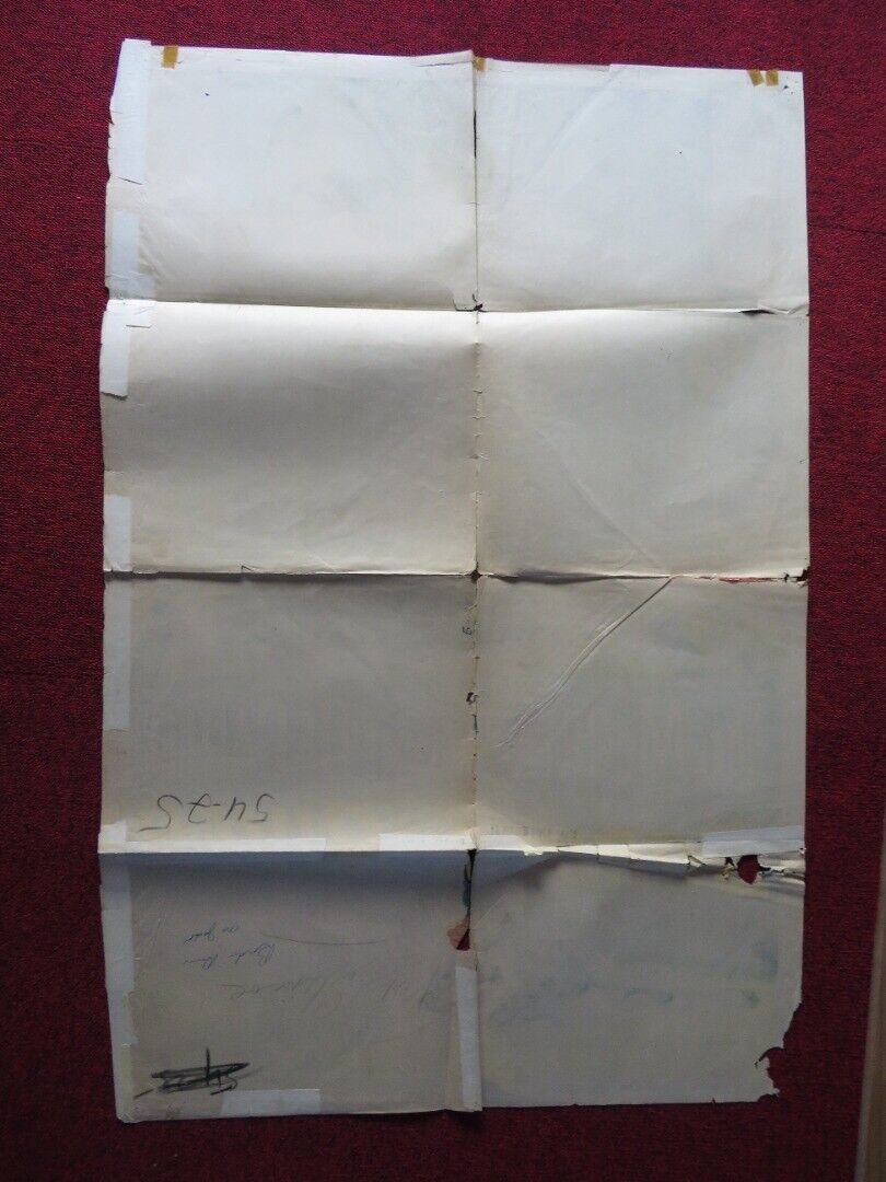 BORDER RIVER USA ONE SHEET POSTER JOEL MCCREA YVONNE DE CARLO 1954 Movie posters