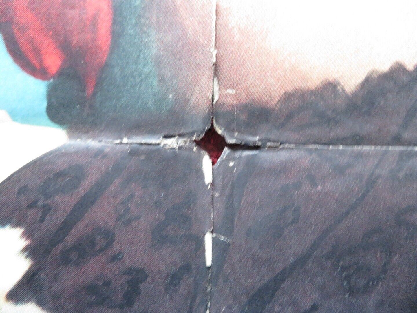 BORDER RIVER USA ONE SHEET POSTER JOEL MCCREA YVONNE DE CARLO 1954 Movie posters