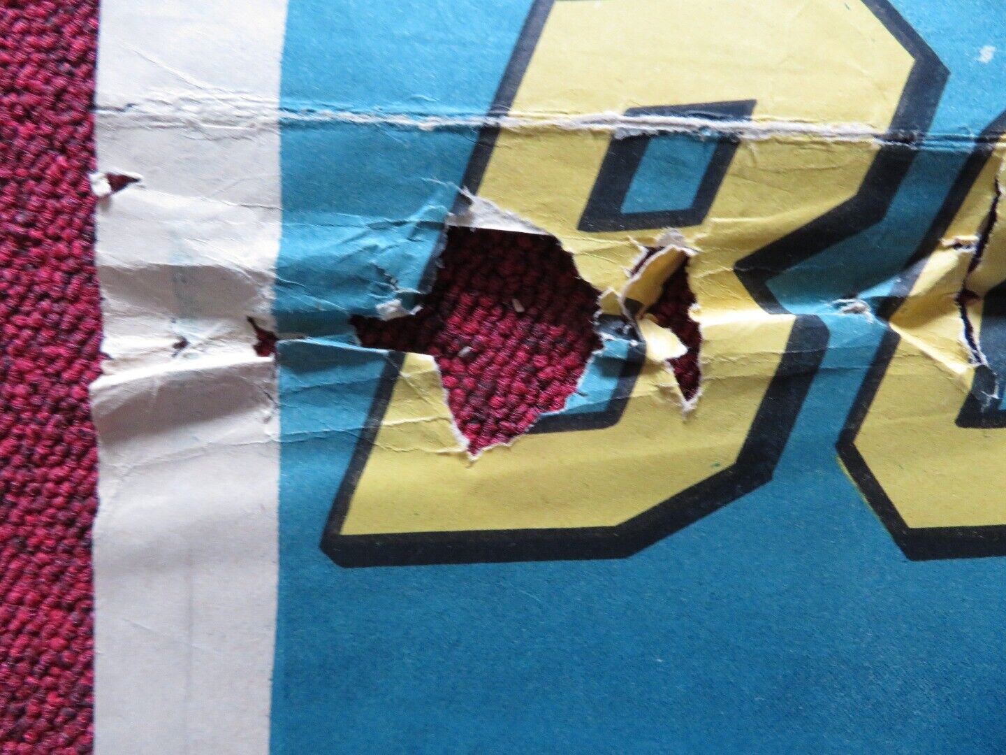 BORDER RIVER USA ONE SHEET POSTER JOEL MCCREA YVONNE DE CARLO 1954 Movie posters