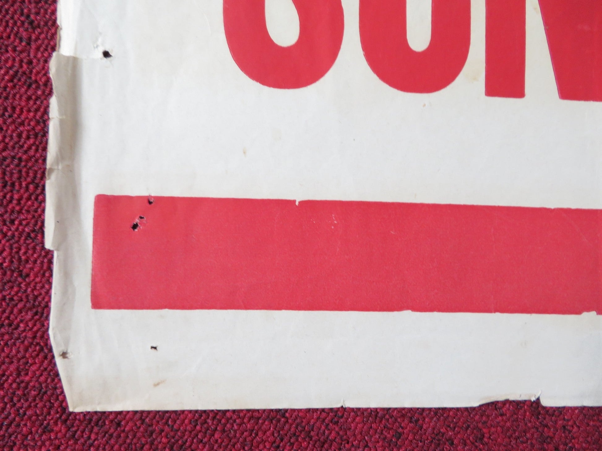 BORDERTOWN TRAIL FOLDED US ONE SHEET POSTER SMILEY BURNETTE SUNSET CARSON 1944 Rendezvous Cinema Movie posters