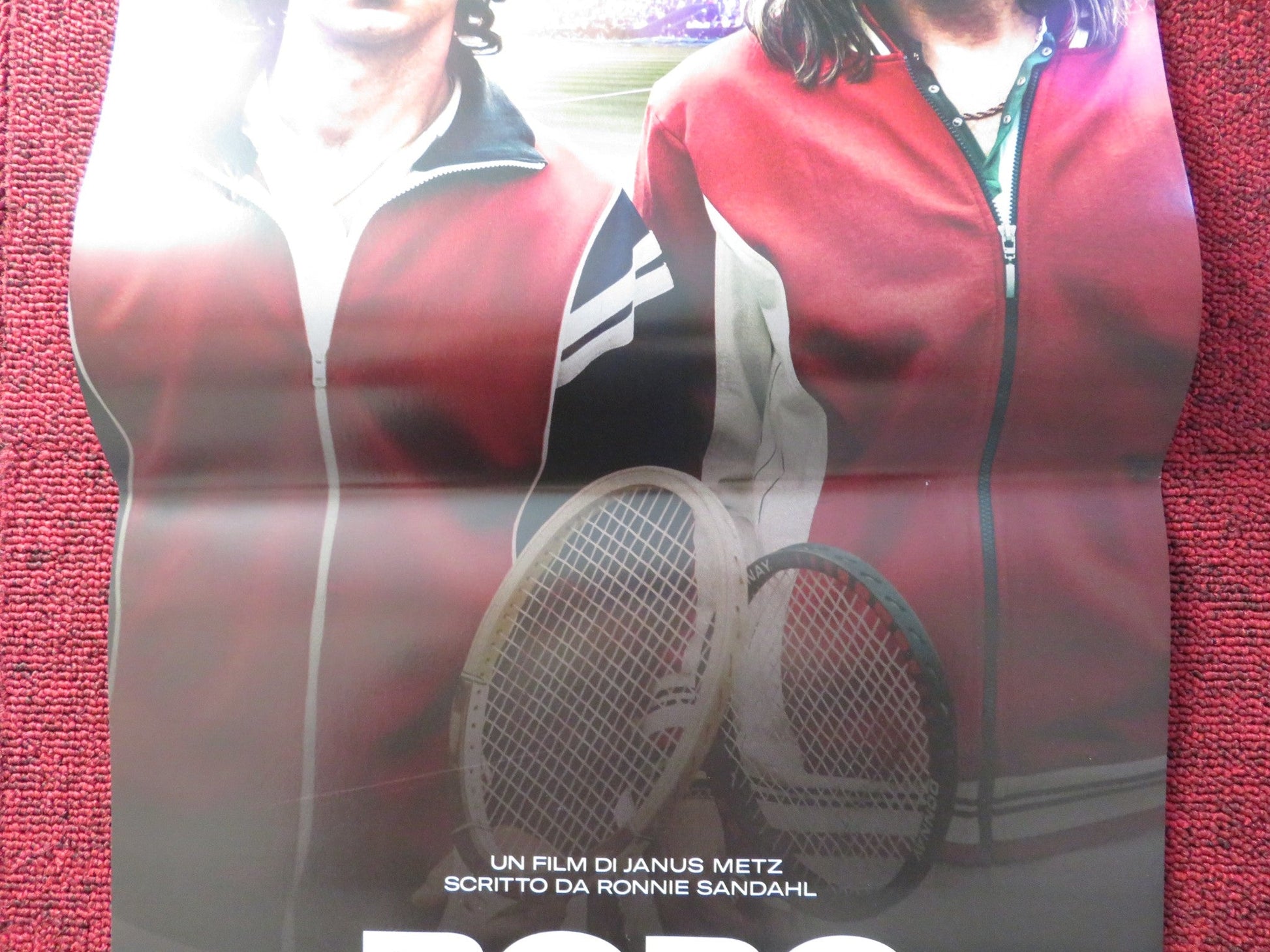 BORG VS MCENROE ITALIAN LOCANDINA POSTER SHIA LABEOUF SVERRIR GUDNASON 2017 Rendezvous Cinema Movie posters