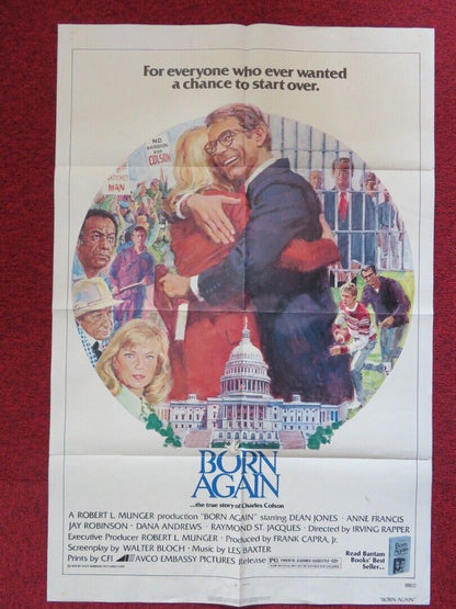 BORN AGAIN FOLDED US ONE SHEET POSTER DEAN JONES ANNE FRANCIS 1978 Movie posters