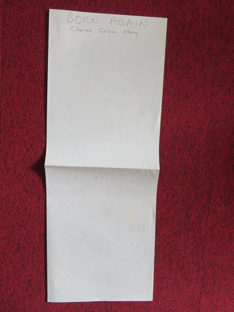 BORN AGAIN FOLDED US ONE SHEET POSTER DEAN JONES ANNE FRANCIS 1978 Movie posters