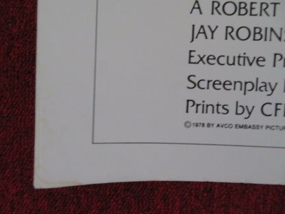 BORN AGAIN US HALF SHEET (22"x 28") POSTER DISNEY DEREK NIMO 1978 Movie posters