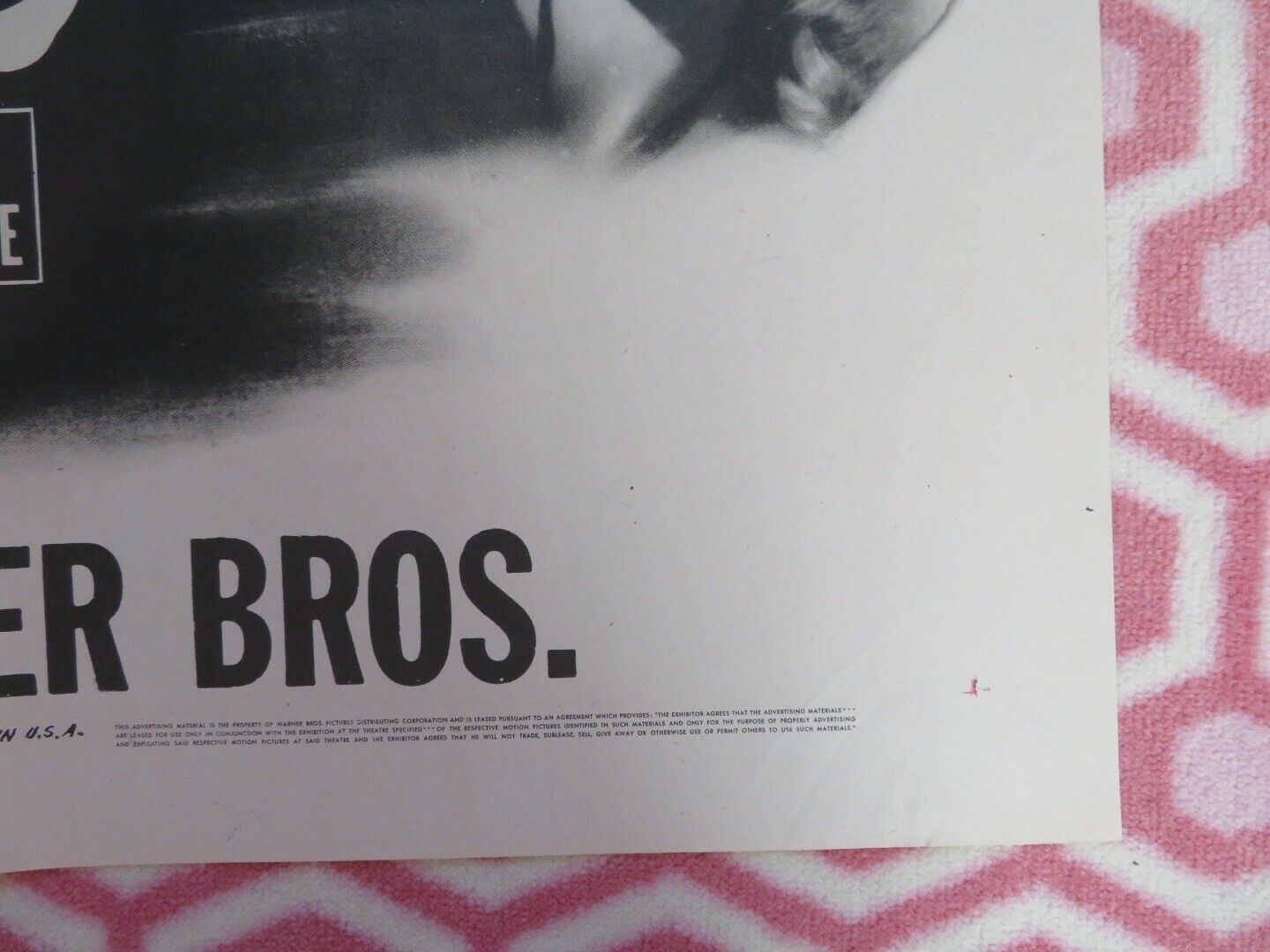 BORN FOR TROUBLE /Murder in the Big House FOLDED US ONE SHEET POSTER 1942 Movie posters