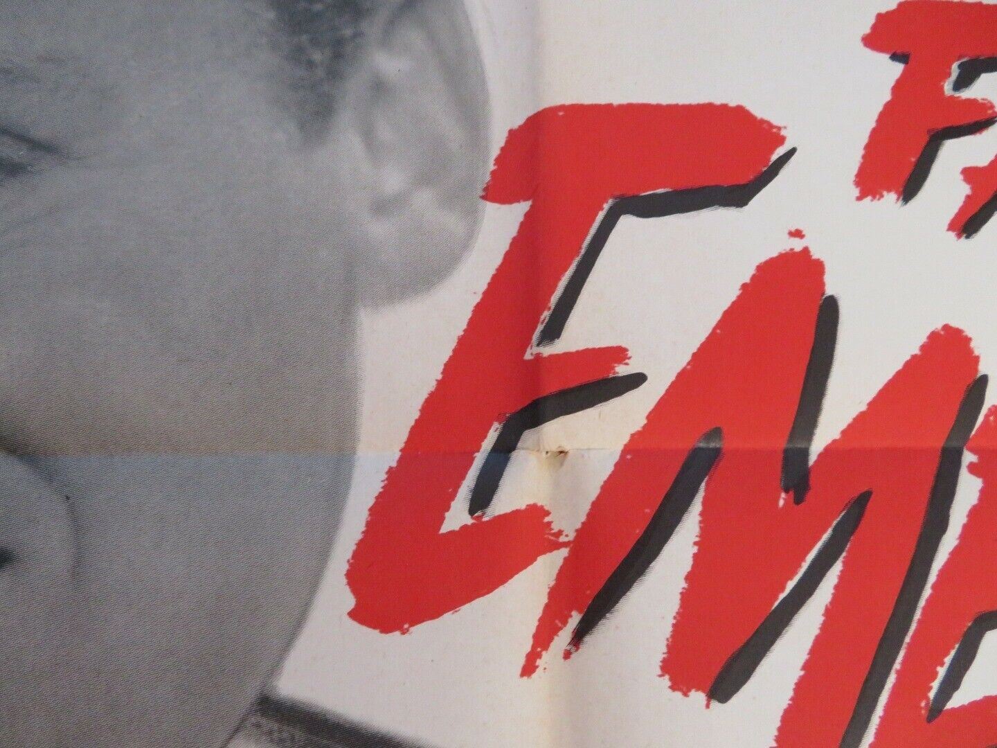 BORN FOR TROUBLE /Murder in the Big House FOLDED US ONE SHEET POSTER 1942 Movie posters