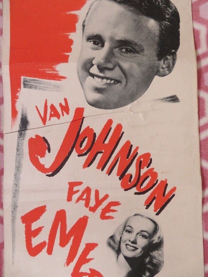 BORN FOR TROUBLE/ MURDER IN THE BIG HOUSE US INSERT (14"x 36") POSTER 1946 - Rendezvous Cinema