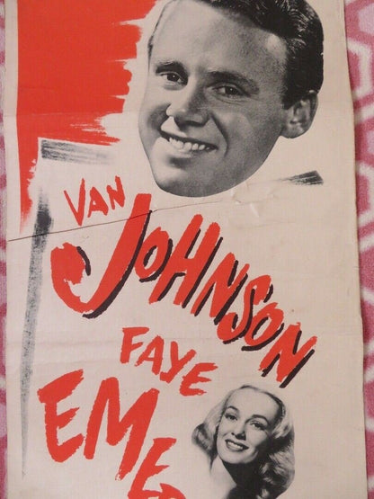 BORN FOR TROUBLE/ MURDER IN THE BIG HOUSE US INSERT (14"x 36") POSTER 1946 - Rendezvous Cinema