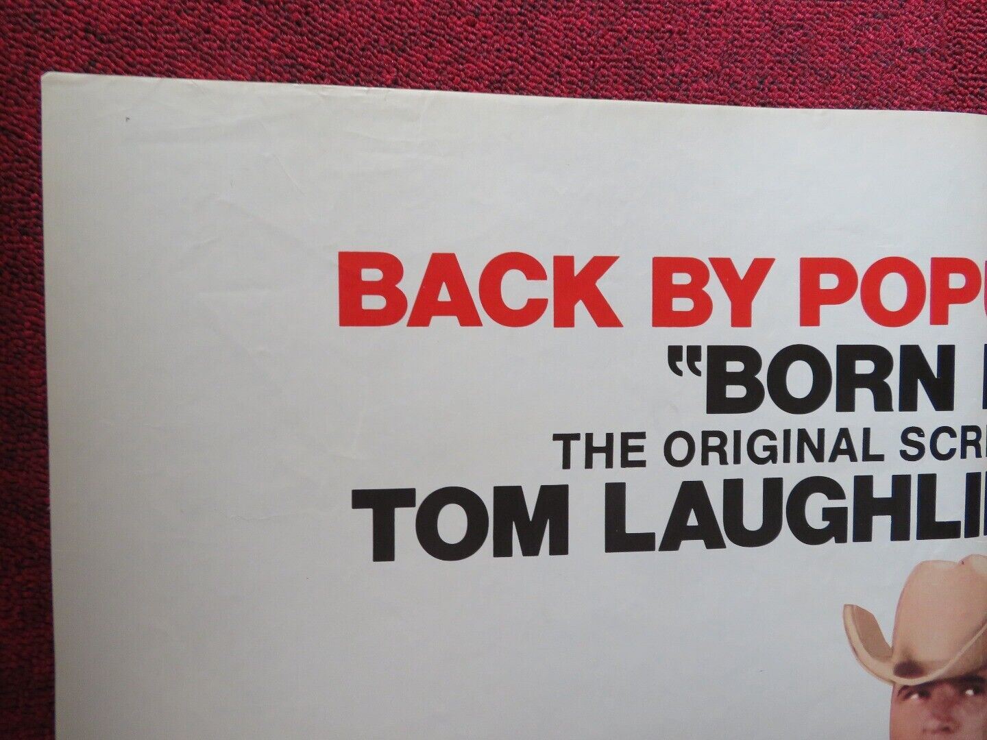 BORN LOSERS FOLDED US ONE SHEET POSTER TOM LAUGHLIN ELIZABETH 1974 Movie posters