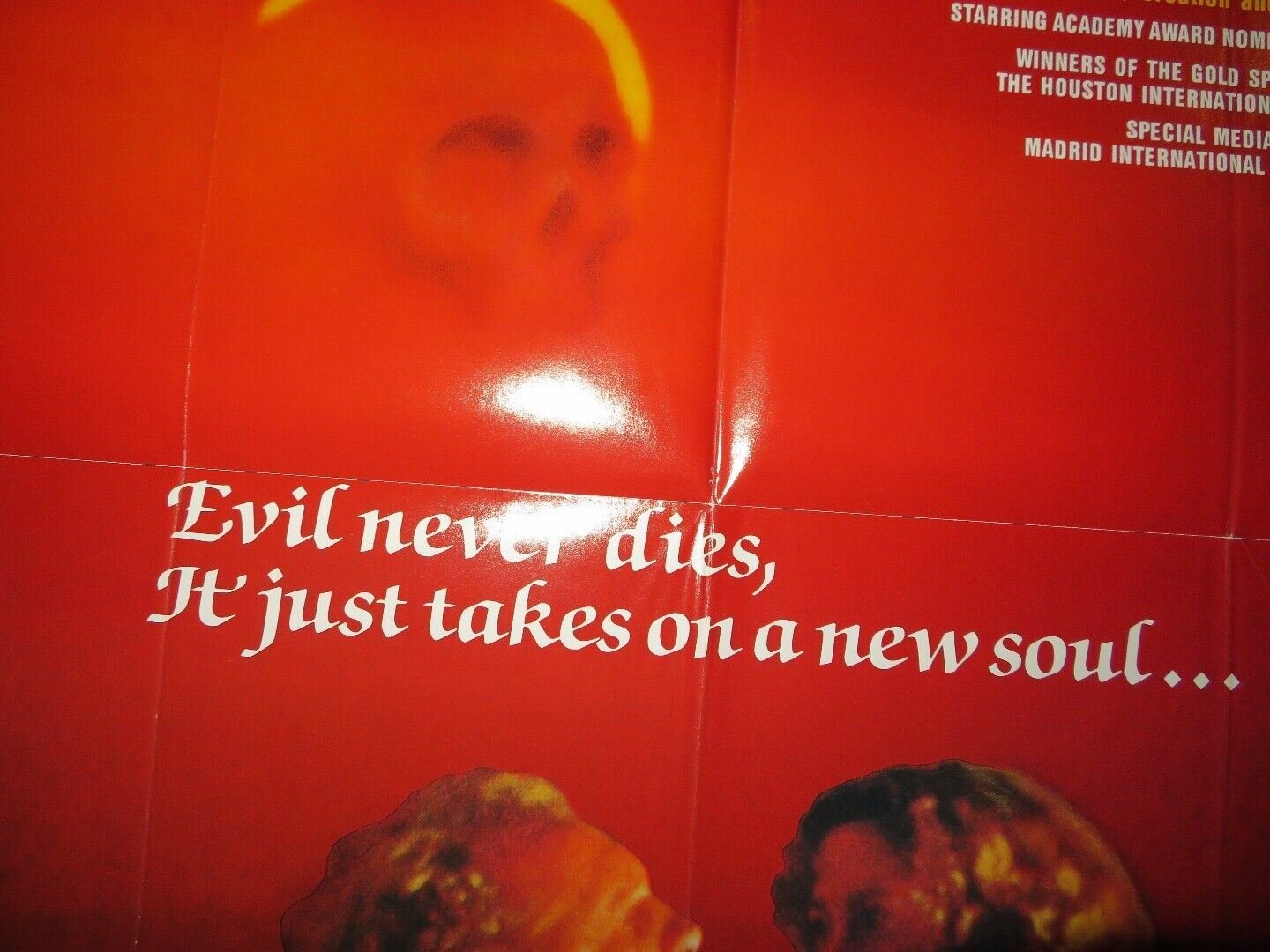 BORN OF FIRE FOLDED US ONE SHEET POSTER PETER FIRTH SUZAN CROWLEY 1987 Movie posters