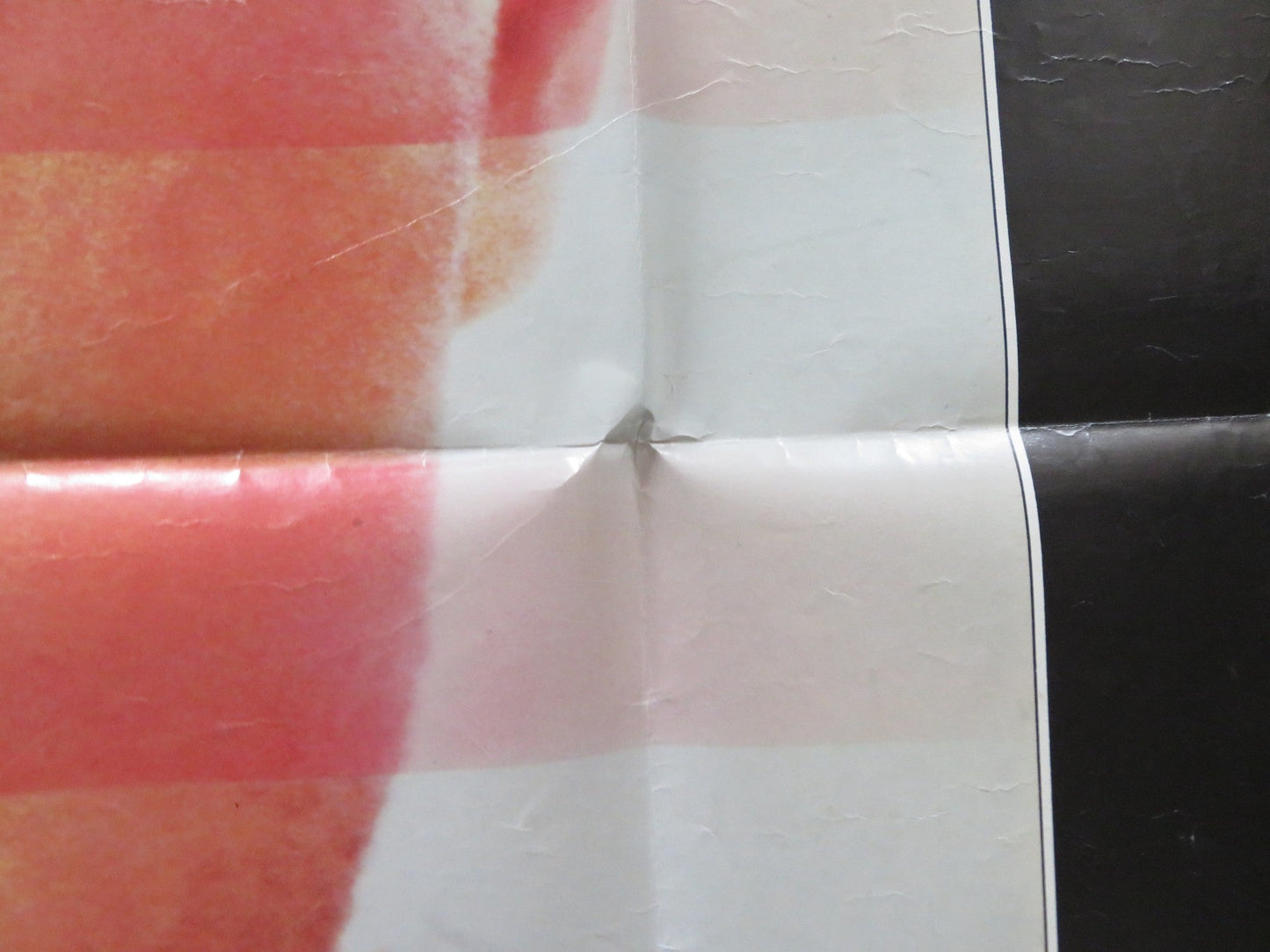 BORN ON THE FOURTH OF JULY UK QUAD POSTER FOLDED TOM CRUISE OLIVER STONE 1989 Rendezvous Cinema Movie posters