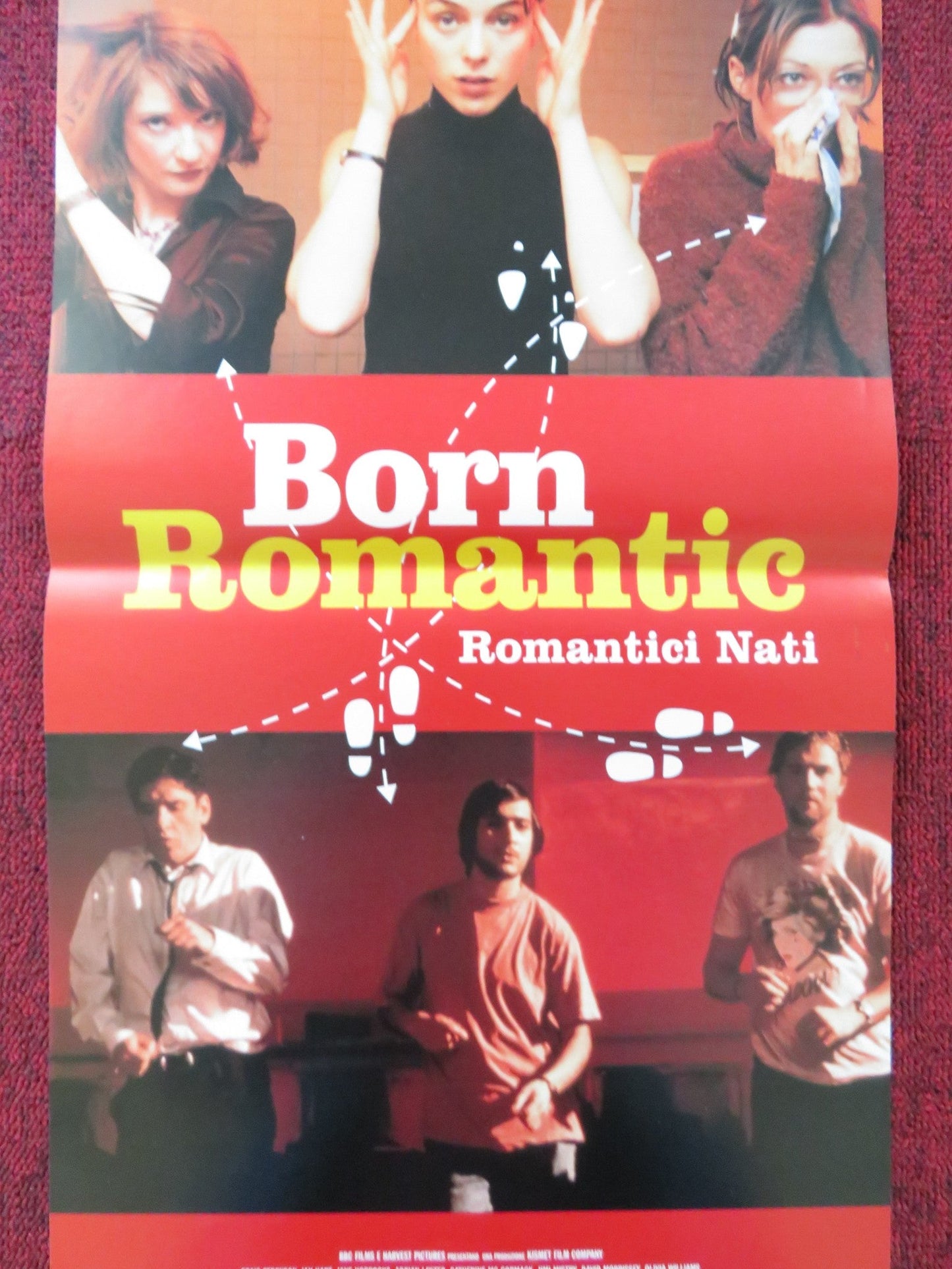 BORN ROMANTIC ITALIAN LOCANDINA POSTER CRAIG FERGUSON IAN HART 2000 Rendezvous Cinema Movie posters