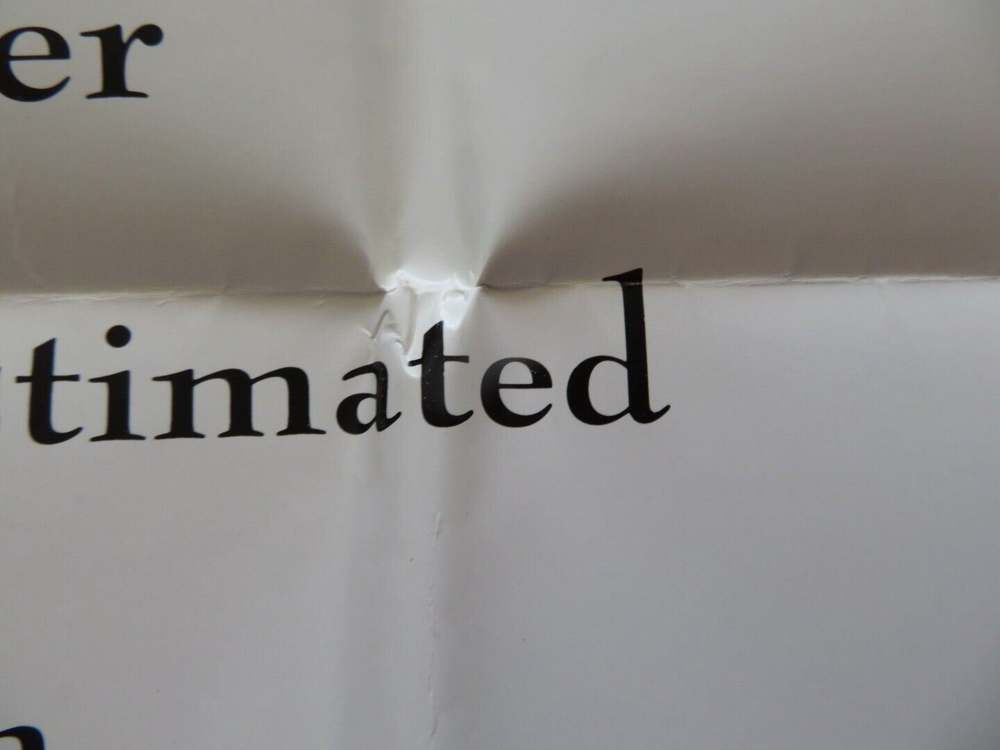 BORN YESTERDAY FOLDED US ONE SHEET POSTER MELANIE GRIFFITH JOHN GOODMAN 1993 Rendezvous Cinema Movie posters