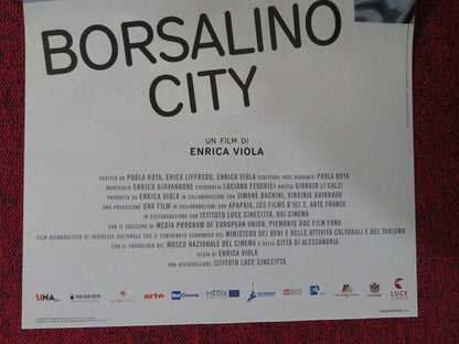 BORSALINO ITALIAN LOCANDINA (26.5"x13") POSTER SIMONE BACHINI 2016 Movie posters