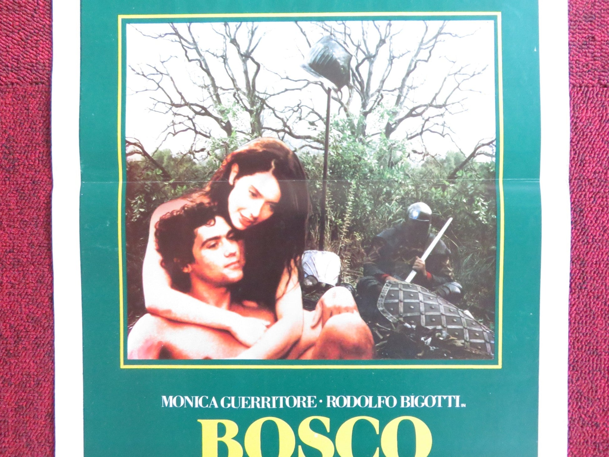 BOSCO D'AMORE ITALIAN LOCANDINA POSTER MONICA GUERRITORE RODOLFO BIGOTTI 1981 Rendezvous Cinema Movie posters