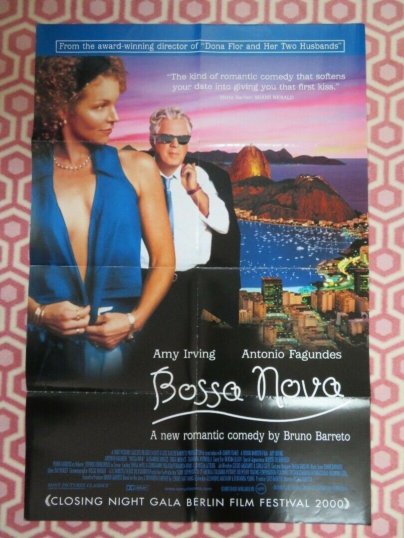 BOSSA NOVA US ONE SHEET POSTER AMY IRVING ANTONIO FAGUNDES 2000 Rendezvous Cinema Movie posters