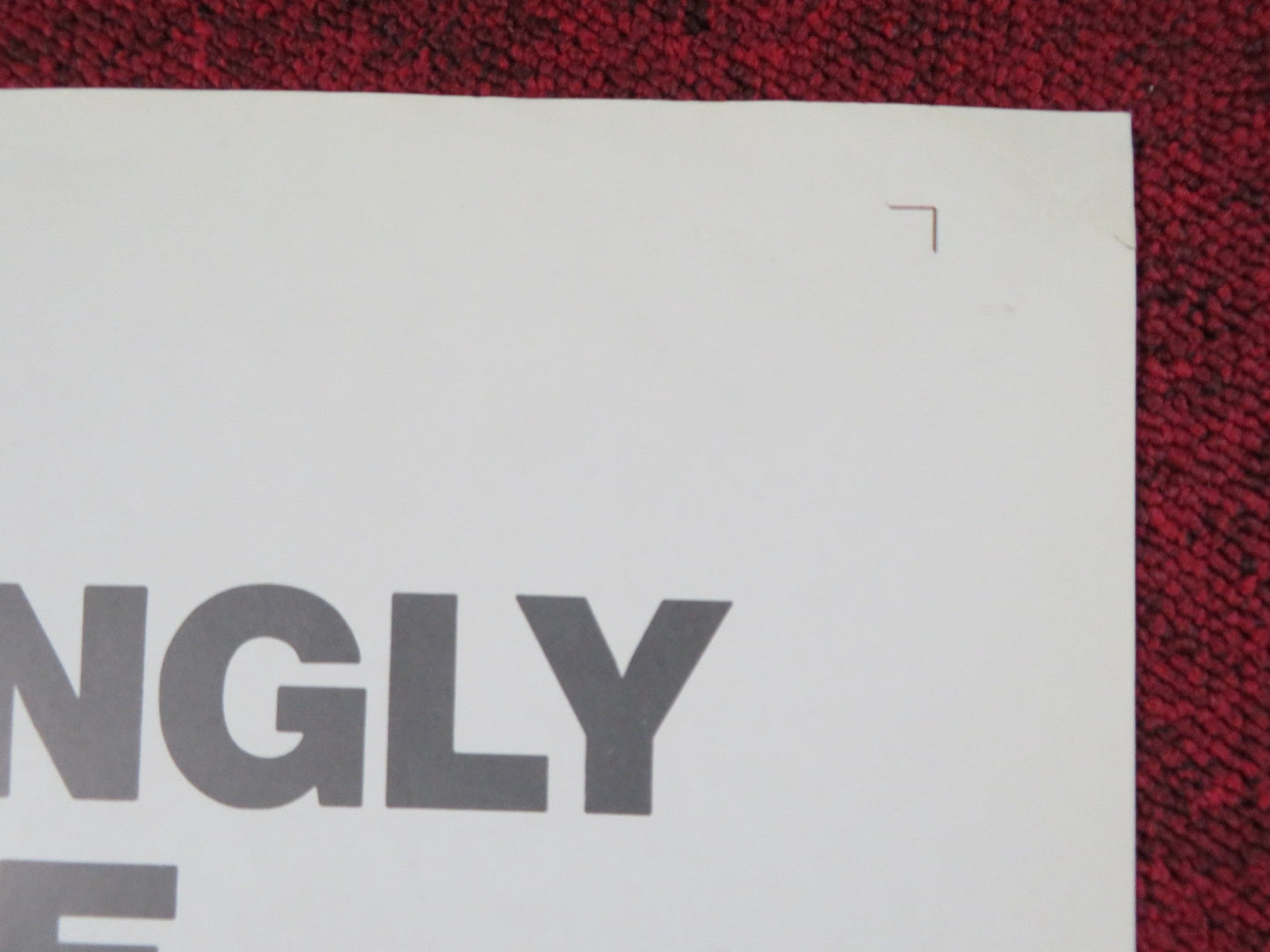 BOSTON STRANGLER FOLDED US ONE SHEET POSTER TONY CURTIS HENRY FONDA 1968 Rendezvous Cinema Movie posters