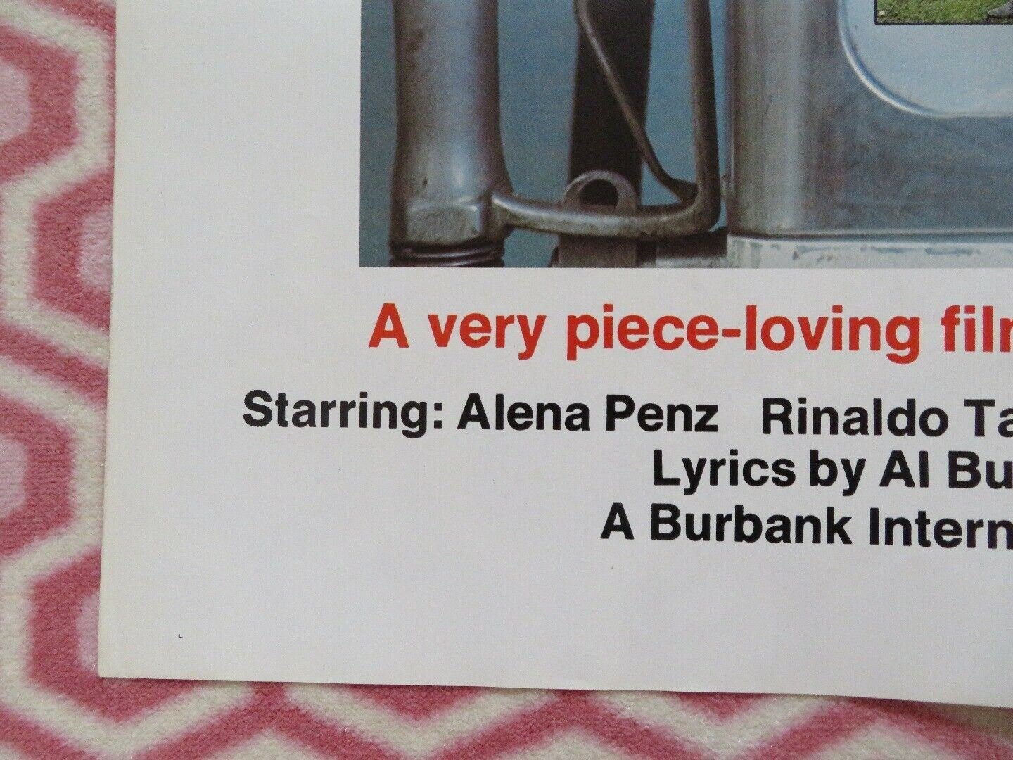 BOTTOMS UP US ONE SHEET POSTER ALENA PENZ RINALDO TALAMONTI 1974 Movie posters