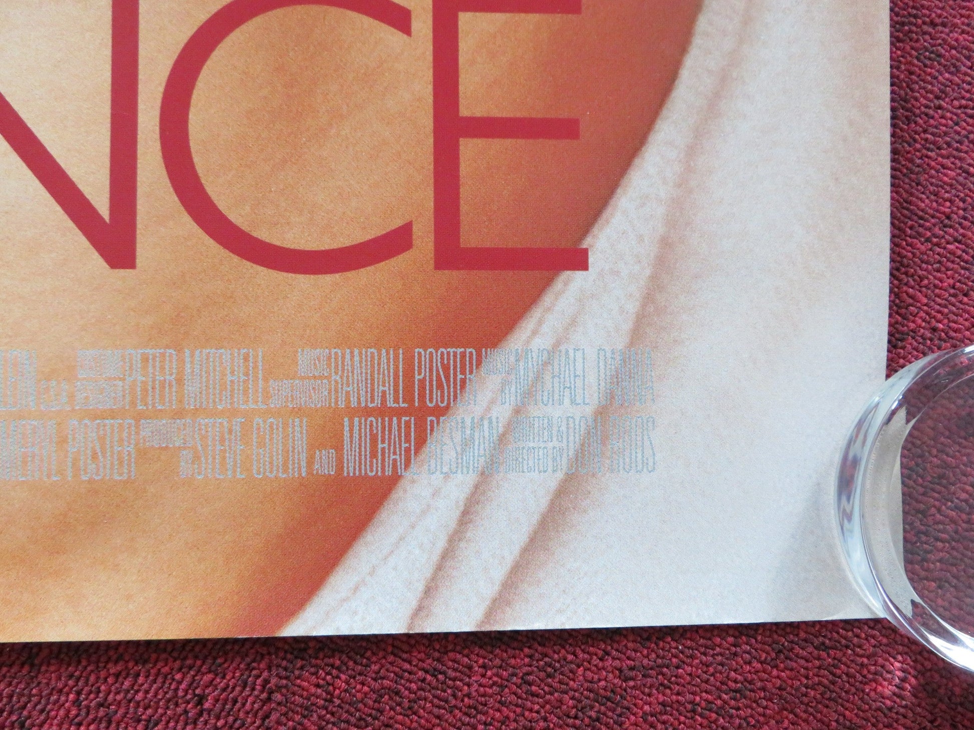 BOUNCE UK QUAD (30"x40") ROLLED POSTER BEN AFFLECK GWYNETH PALTROW 2000 Rendezvous Cinema Movie posters