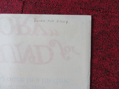 BOUND FOR GLORY FOLDED AUSTRALIAN DAYBILL POSTER DAVID CARRADINE RONNY COX 1976 Movie posters