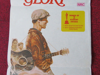 BOUND FOR GLORY FOLDED AUSTRALIAN DAYBILL POSTER DAVID CARRADINE RONNY COX 1976 Movie posters