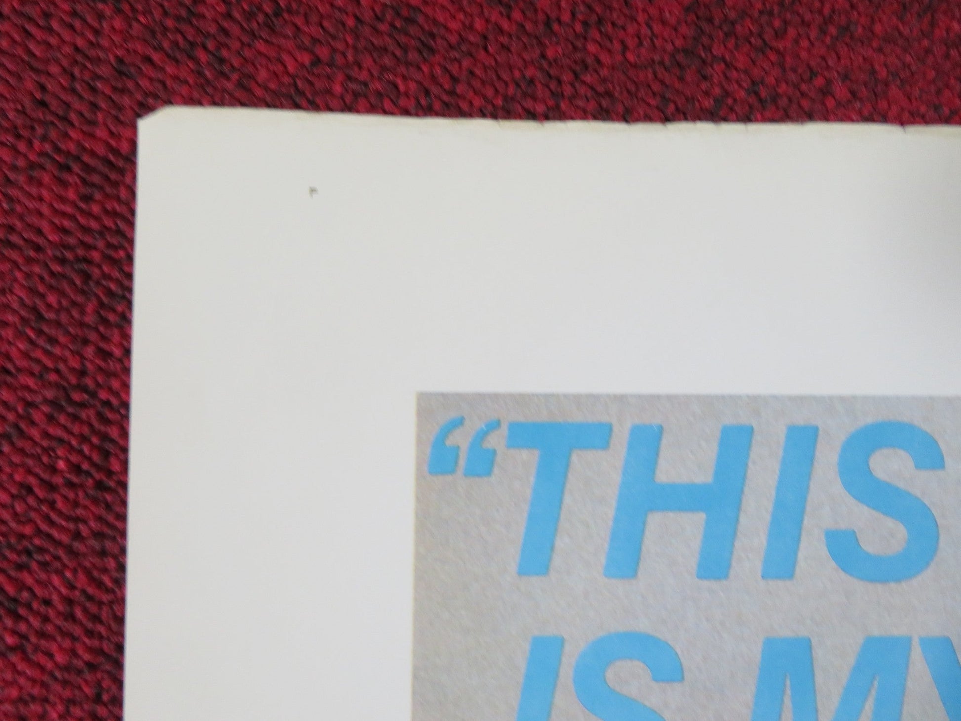 BOUND FOR GLORY FOLDED US ONE SHEET POSTER DAVID CARRADINE RONNY COX 1976 Rendezvous Cinema Movie posters