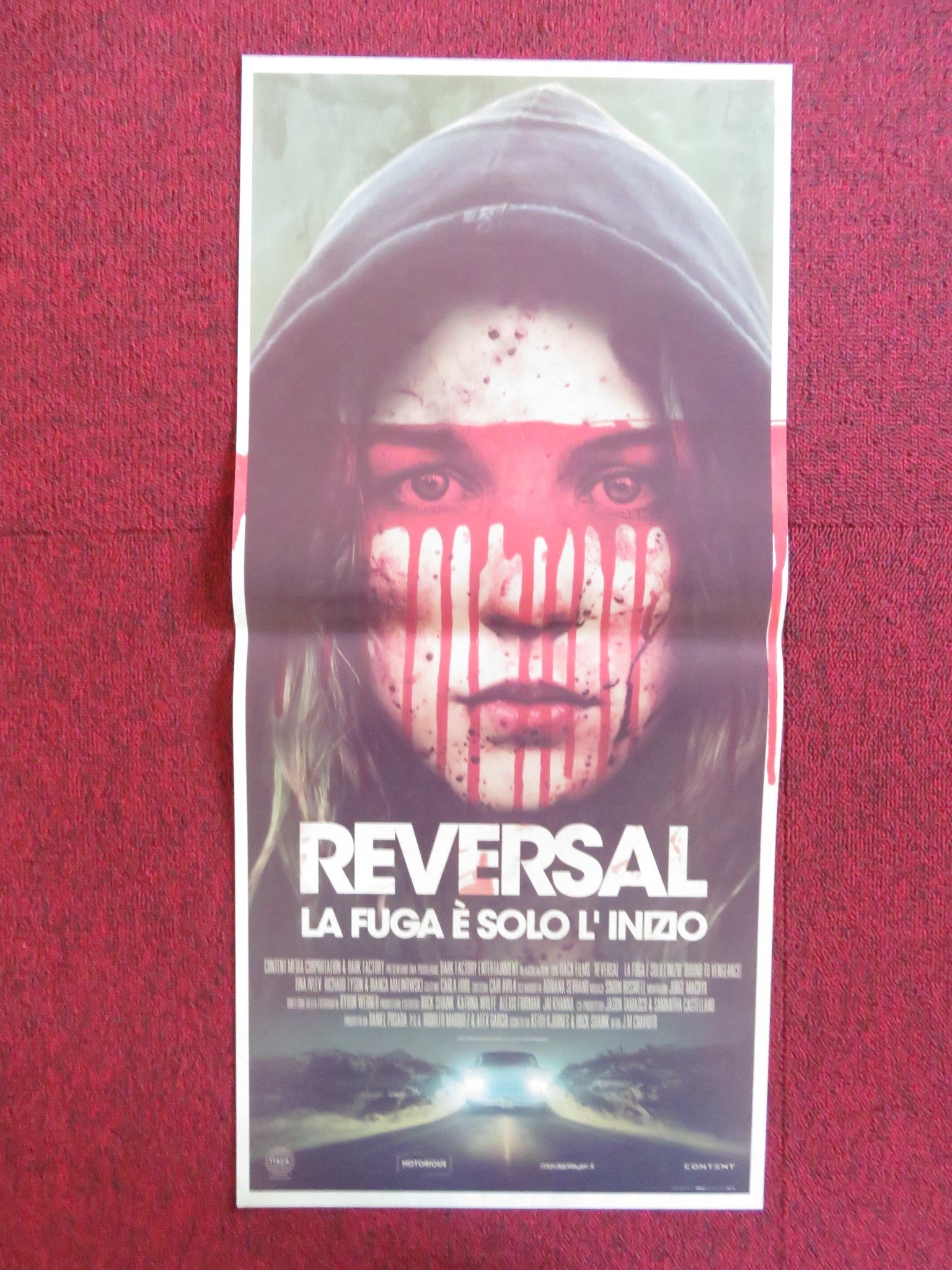 BOUND TO VENGEANCE ITALIAN LOCANDINA POSTER TINE IVLEV RICHARD TYSON 2015 Rendezvous Cinema Movie posters