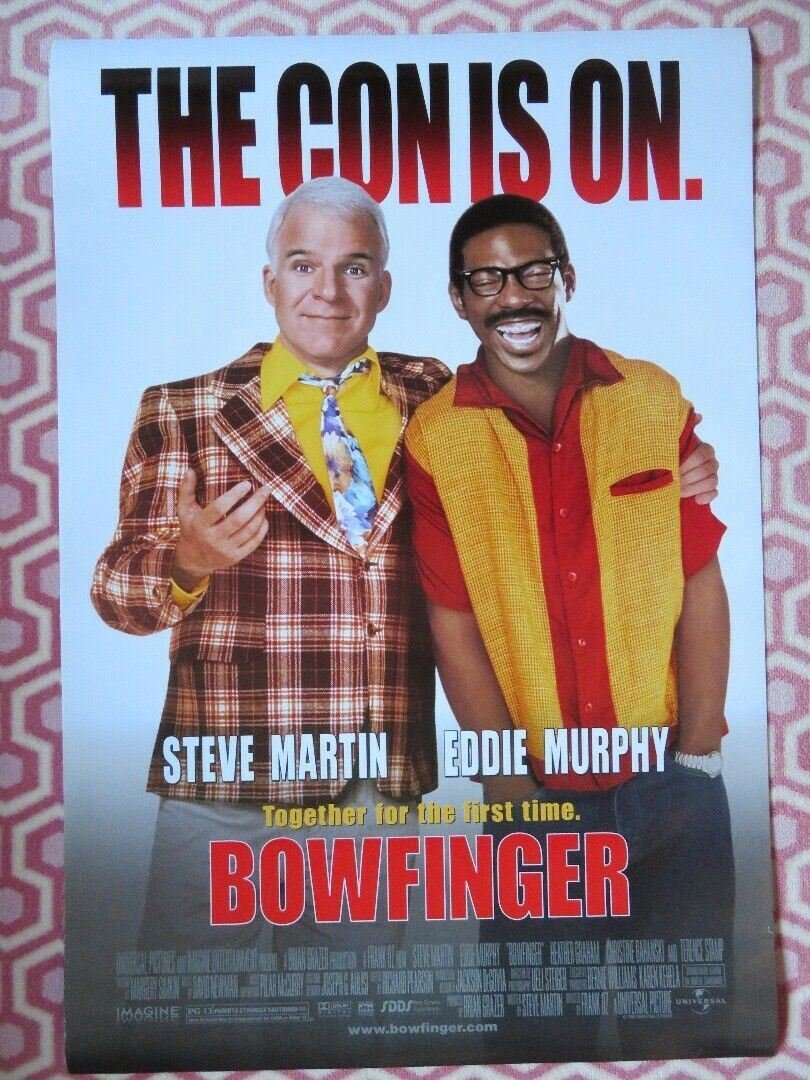 BOWFINGER US ONE SHEET ROLLED POSTER STEVE MARTIN EDDIE MURPHY 1999 Movie posters