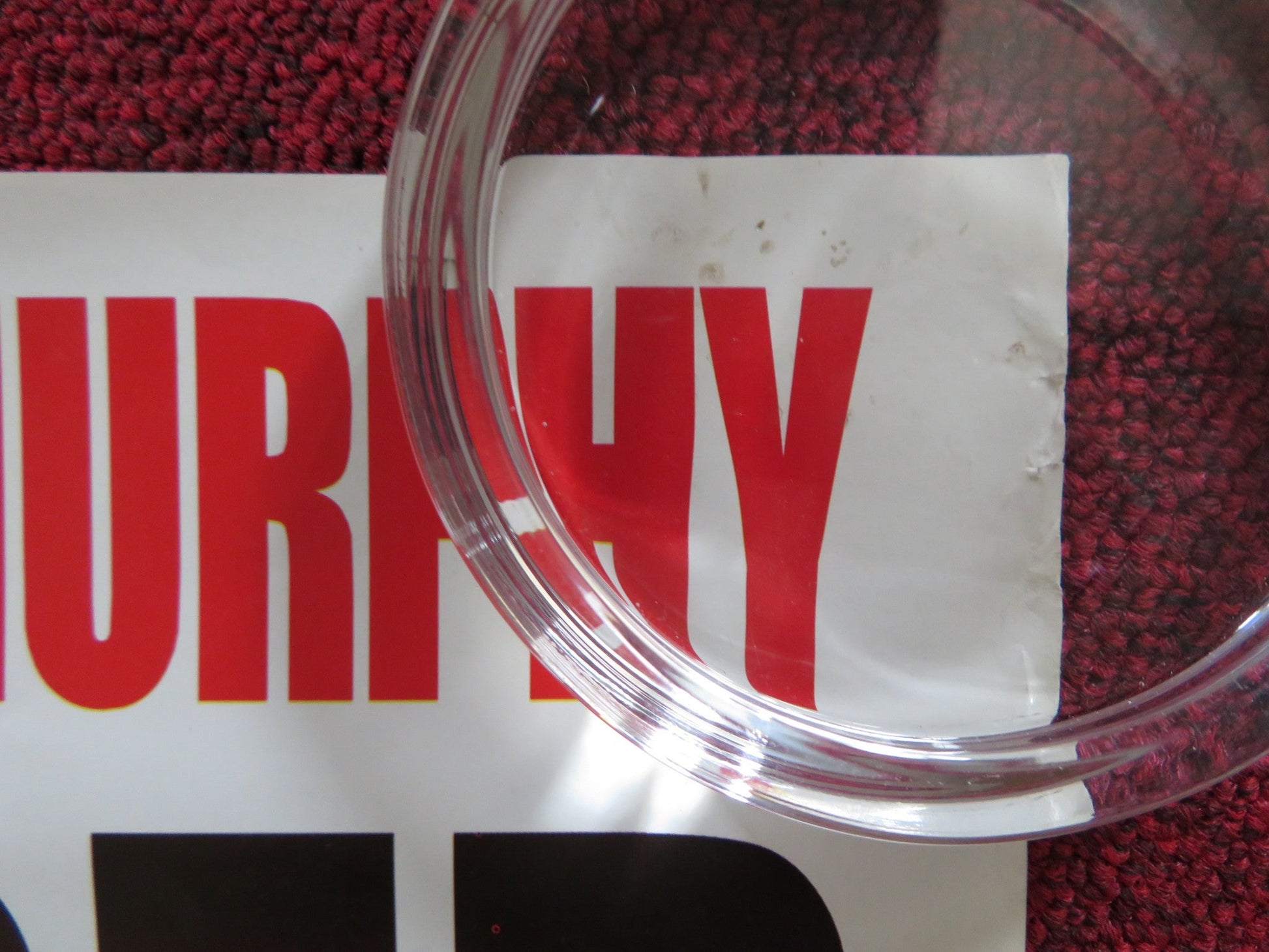 BOWFINGER VHS VIDEO POSTER STEVE MARTIN EDDIE MURPHY 1999 Rendezvous Cinema Movie posters