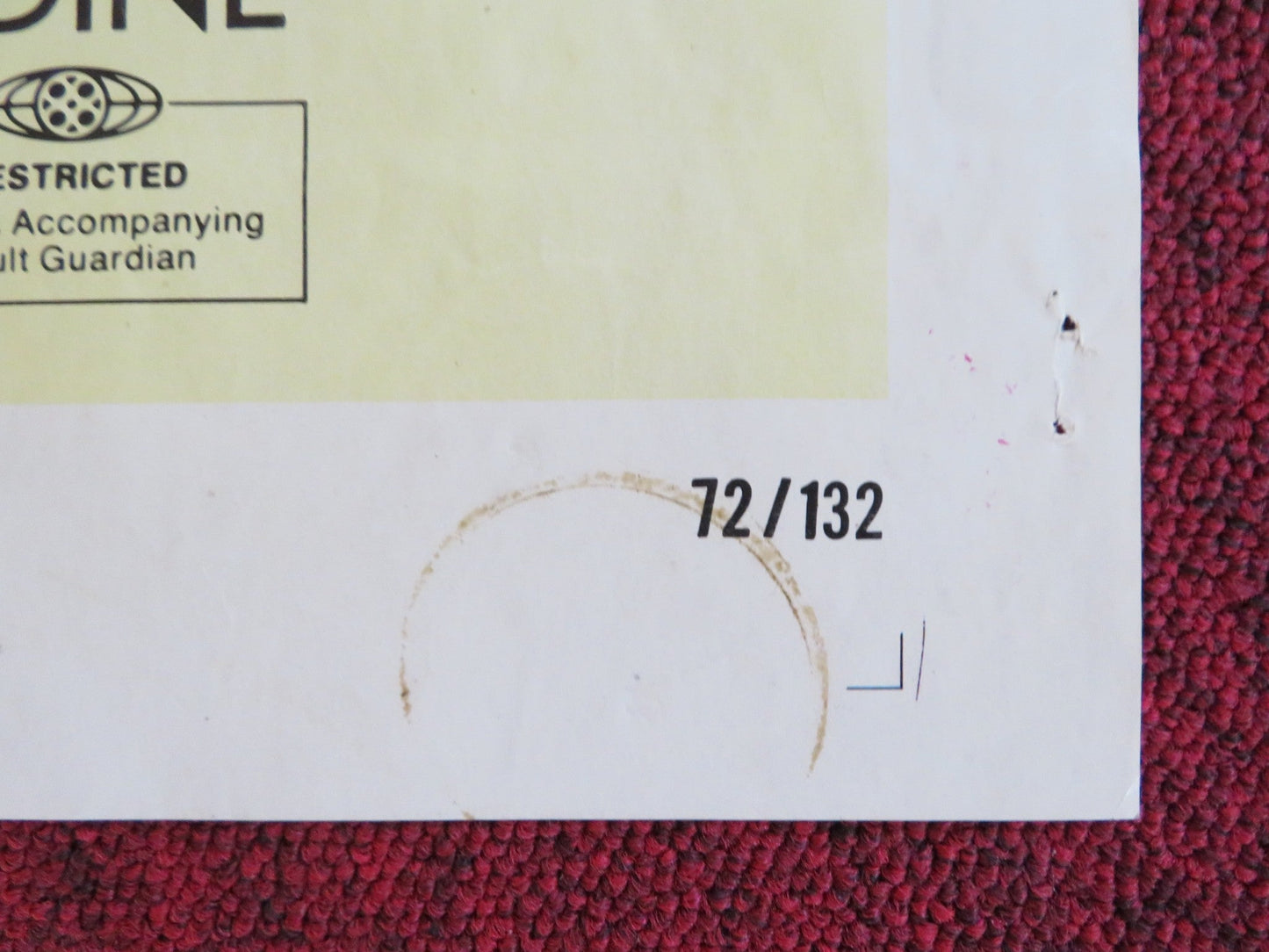 BOXCAR BERTHA FOLDED US ONE SHEET POSTER MARTIN SCORSESE BARBARA HERSHEY 1972 Rendezvous Cinema Movie posters