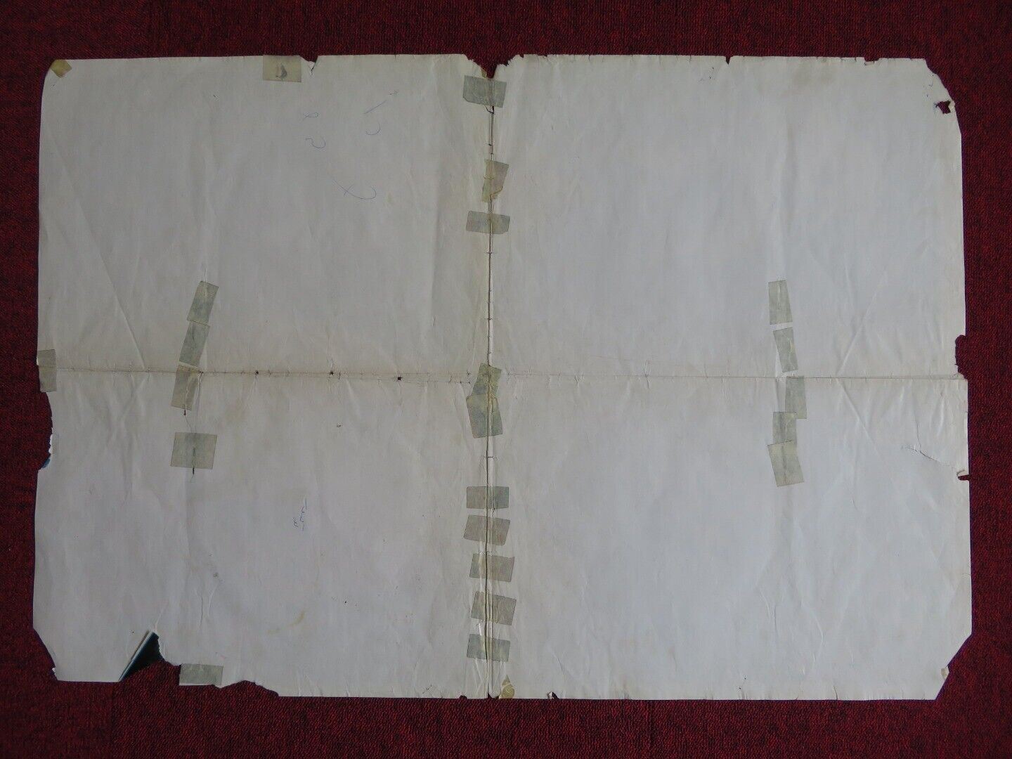 BOXER REBELLION ITALIAN FOGLIO ROLLED POSTER KUNG FU WANG YU 1976 Movie posters