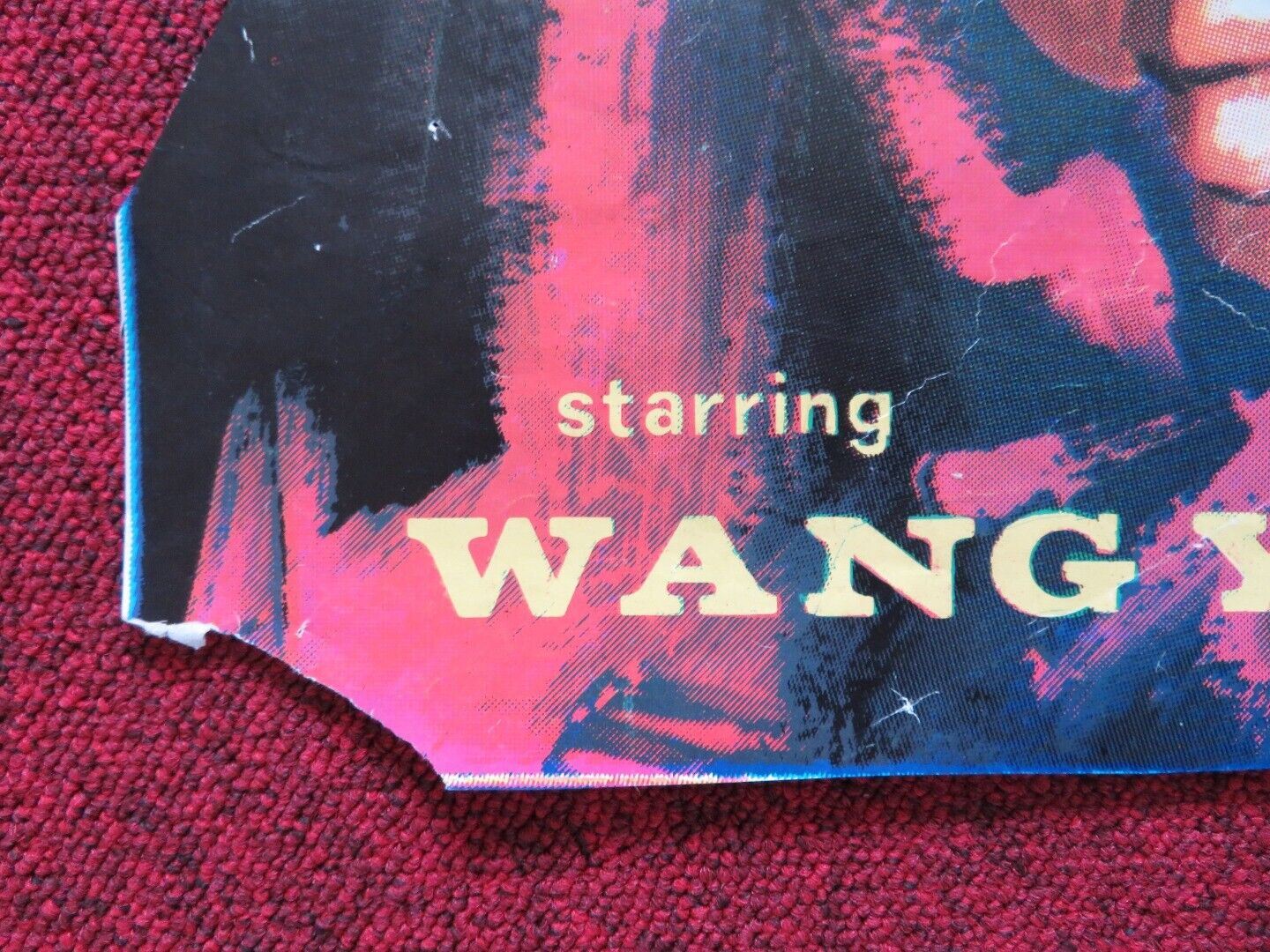 BOXER REBELLION ITALIAN FOGLIO ROLLED POSTER KUNG FU WANG YU 1976 Movie posters