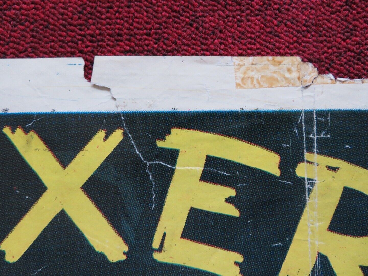 BOXER REBELLION ITALIAN FOGLIO ROLLED POSTER KUNG FU WANG YU 1976 Movie posters