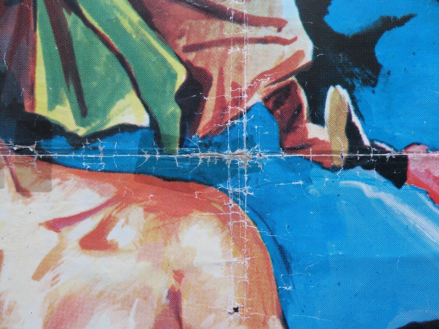 BOXER REBELLION ITALIAN FOGLIO ROLLED POSTER KUNG FU WANG YU 1976 Movie posters