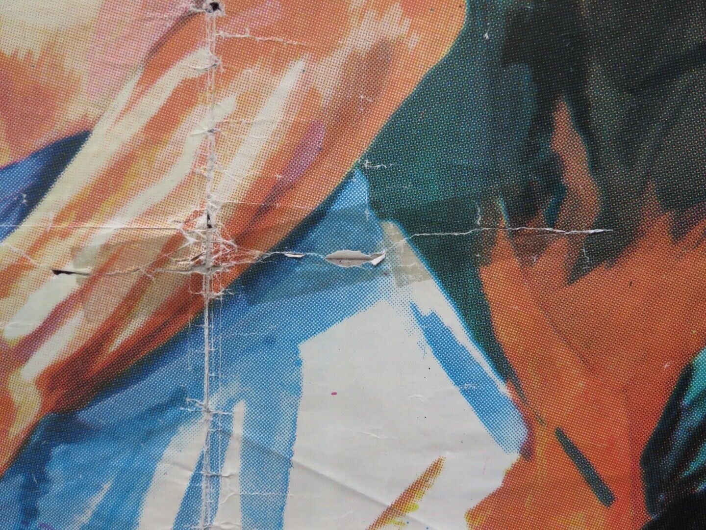 BOXER REBELLION ITALIAN FOGLIO ROLLED POSTER KUNG FU WANG YU 1976 Movie posters