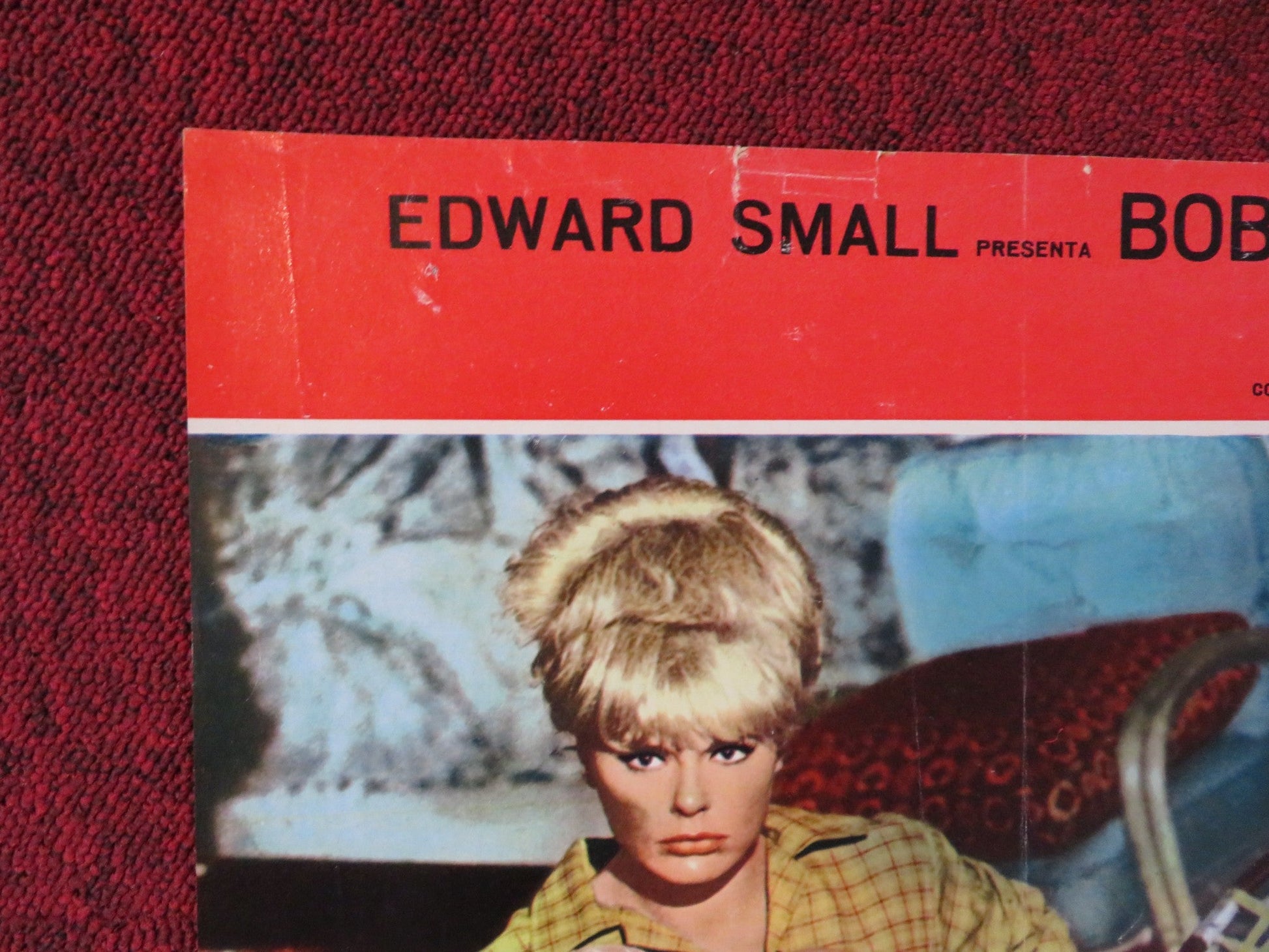 BOY, DID I GET A NUMBER WRONG - B ITALIAN FOTOBUSTA POSTER ELKE SOMMER 1966 Rendezvous Cinema Movie posters