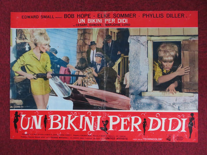 BOY, DID I GET A NUMBER WRONG - D ITALIAN FOTOBUSTA POSTER ELKE SOMMER 1966 Rendezvous Cinema Movie posters